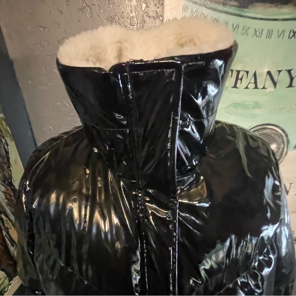 NWOT G.I.L.I. Sherpa Lined Puffer Jacket Black SZ L - Picture 3 of 15